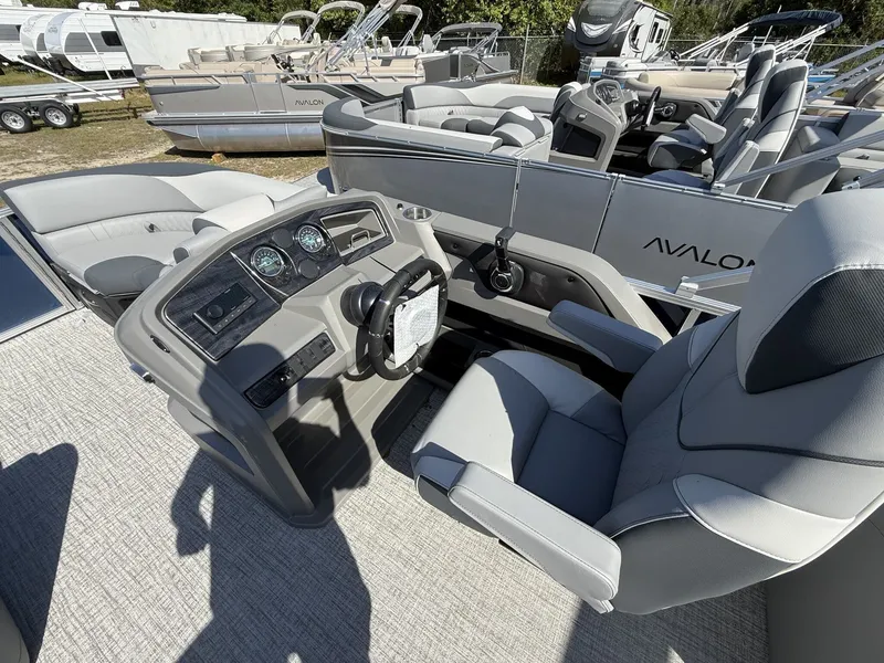 Slide: The Image of Interior view of Avalon LSZ 23 Quad Lounger-Tritoon 2026. - 9