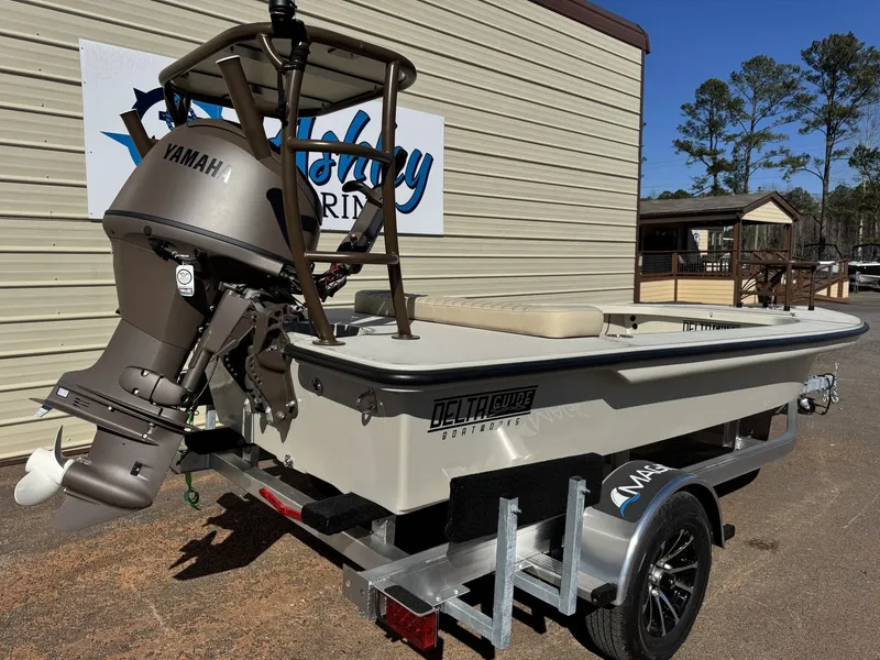 Slide: The Image of Delta Boatworks D18 T Guide Series 2026 with Yamaha engine. - 5