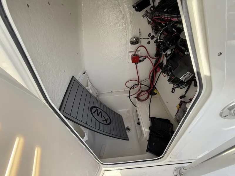 Slide: The Image of Interior of Key West 239 FS boat, model year 2026. - 10