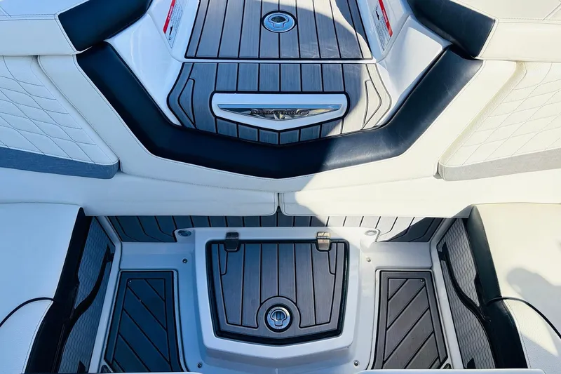 Slide: The Image of 2023 Nautique Super Air Nautique G25 interior with sleek, modern design and premium materials. - 38