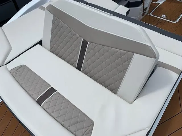 Slide: The Image of 2021 Monterey 218 Super Sport seat cushion with quilted design. - 12