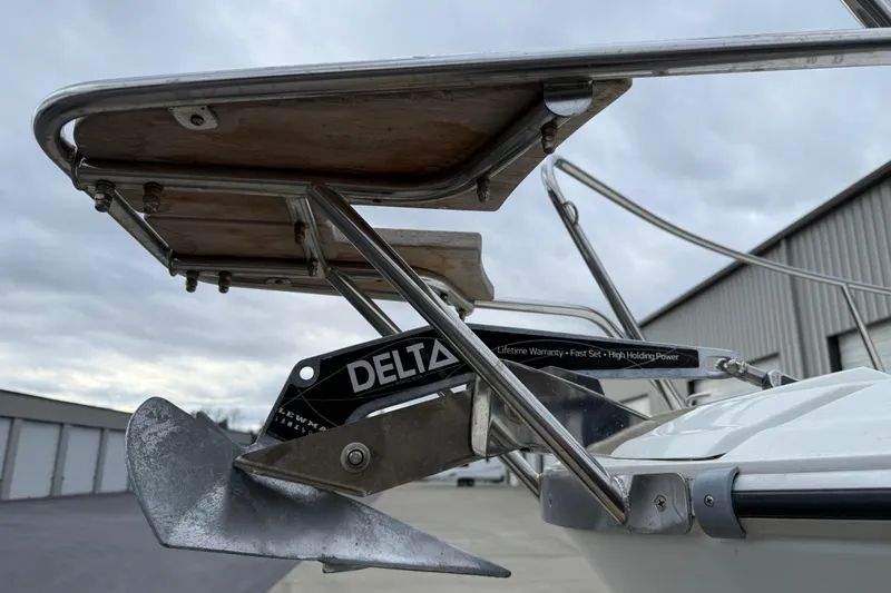 Slide: The Image of 2024 Jeanneau NC 695 Sport boat anchor detail with Delta high holding power. - 36