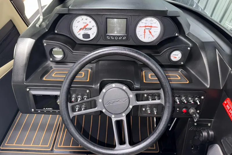 Slide: The Image of 2021 MB B52 23 Classic dashboard with steering wheel and control panel. - 10