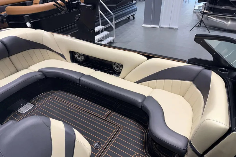 Slide: The Image of Luxurious interior of 2021 MB B52 23 Classic boat with elegant seating and modern design. - 6