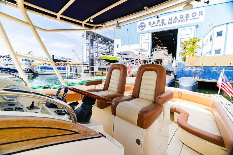 Slide: The Image of 2012 Chris-Craft Catalina 29 Sun Tender at marina, Safe Harbor New Port Cove. - 35