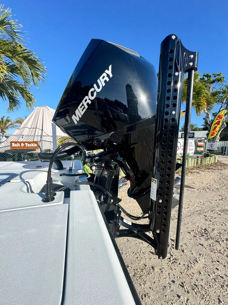 Slide: The Image of Vtech 18 FLATS 2026 boat with Mercury outboard motor. - 20