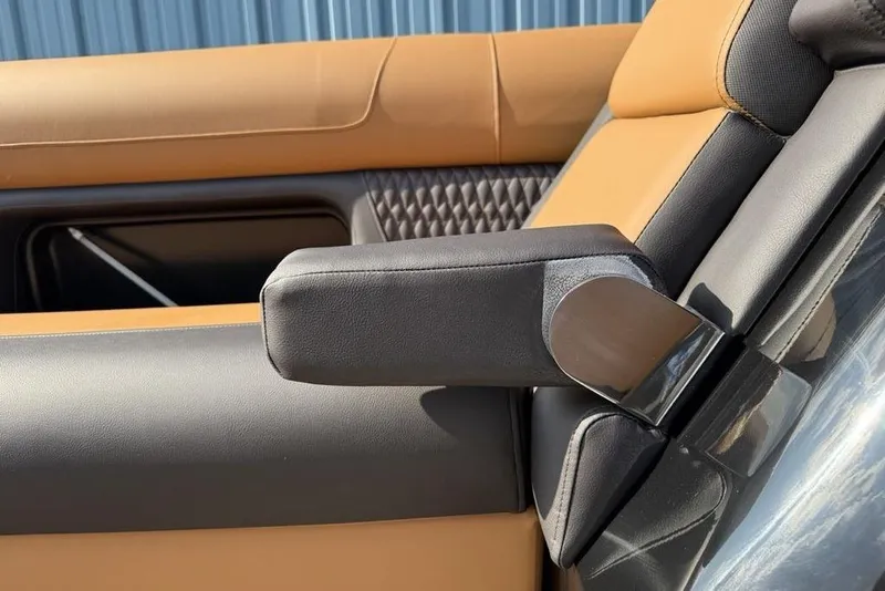 Slide: The Image of Luxurious seating detail of 2026 Premier 250 Solaris RF -CL boat. - 12