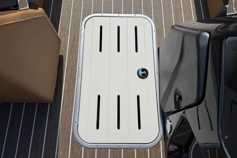 Slide: The Image of 2026 Premier 250 Solaris RF-CL boat deck with sleek design and modern features. - 9