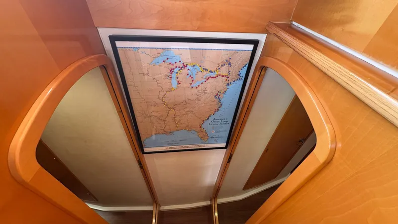 Slide: The Image of Companionway to Starboard Hull - 33