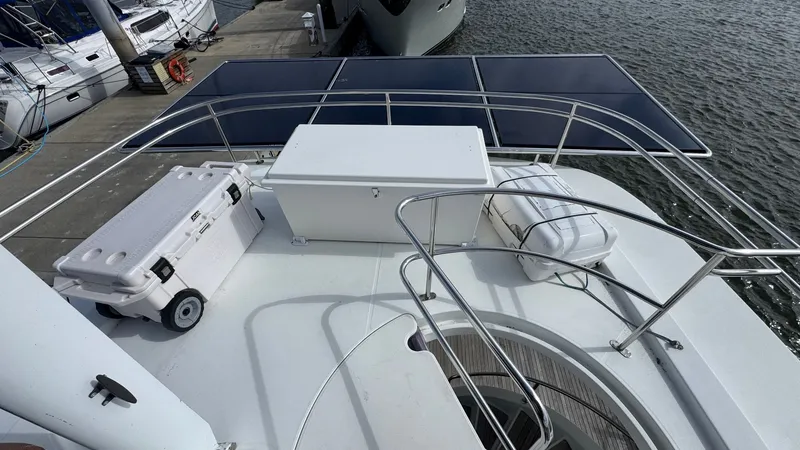 Slide: The Image of Flybridge Looking Aft - 71