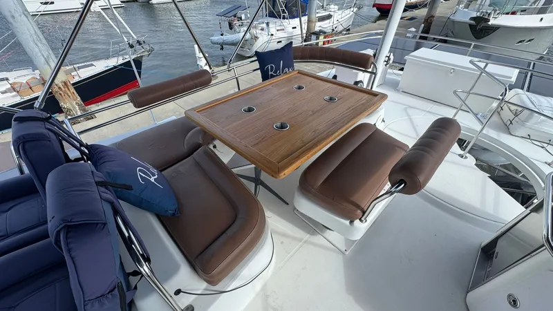 Slide: The Image of Flybridge Seating - 72