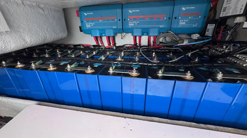 Slide: The Image of Lithium Battery Bank - 90