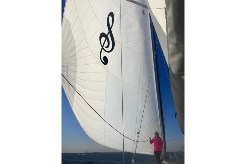 Slide: The Image of Doyle Code 0 on a furler - 25