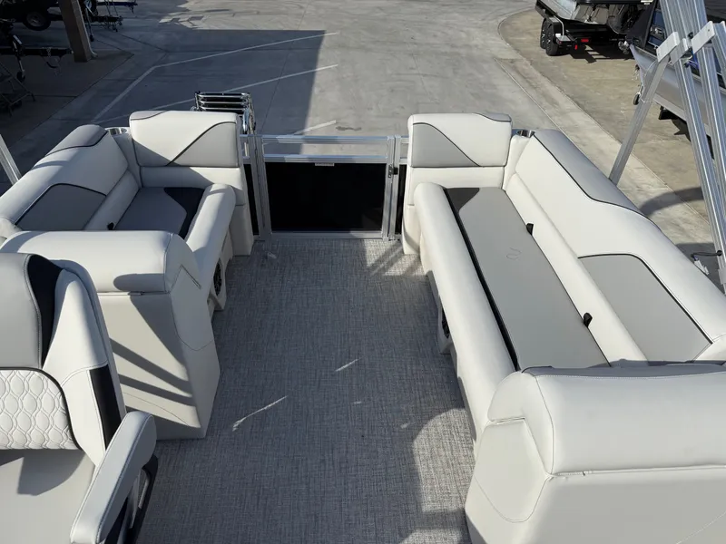 Slide: The Image of Avalon Venture Quad Lounge - 19 FTw/ 40HP Mercury! 2026 - 12