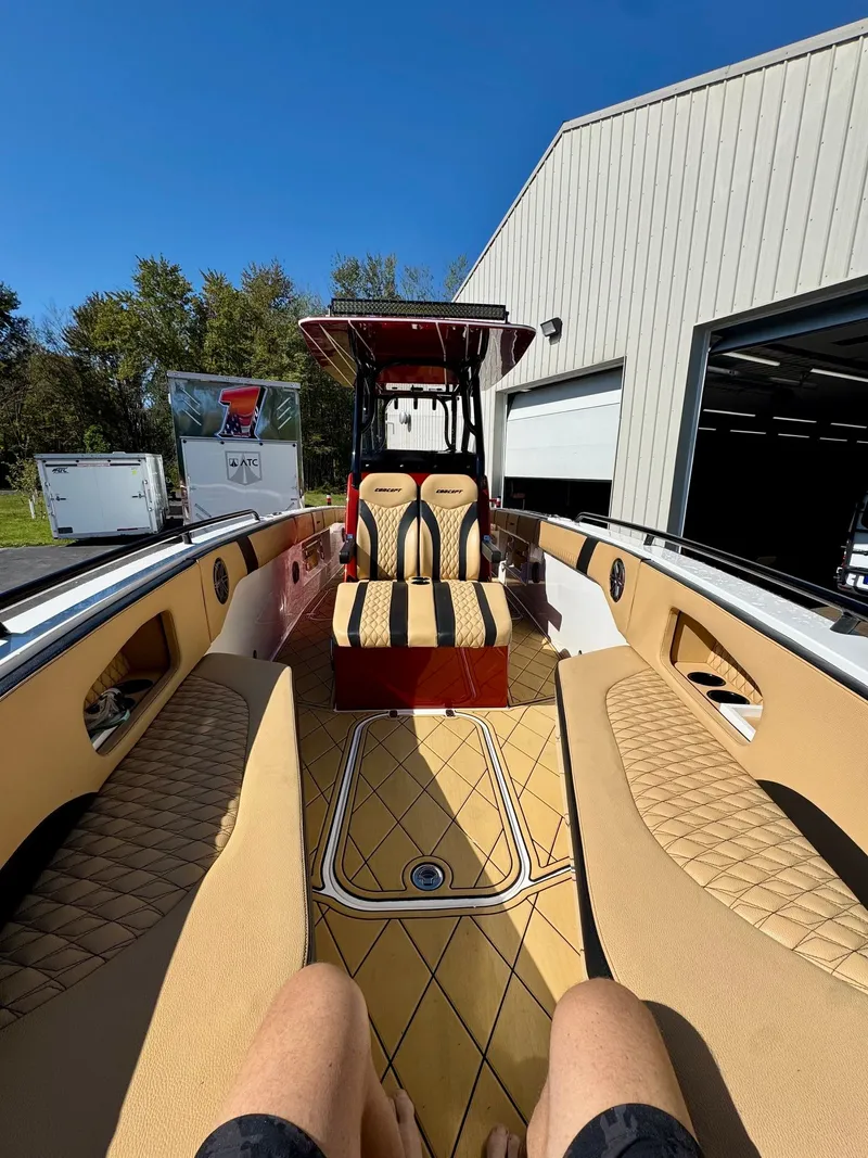 Slide: The Image of 2019 Concept 36' Open Deck boat with luxurious interior. - 8