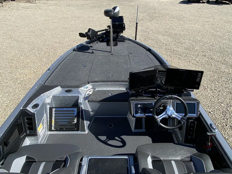 Slide: The Image of Interior view of 2025 Ranger Z520R with modern control console. - 11