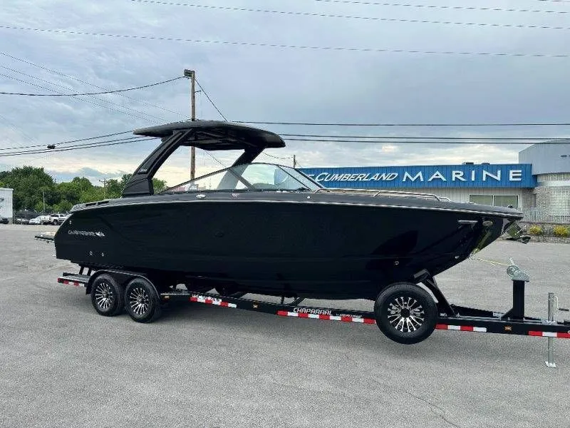 Slide: The Image of 2026 Chaparral SSX 30 boat on trailer at Cumberland Marine. - 21