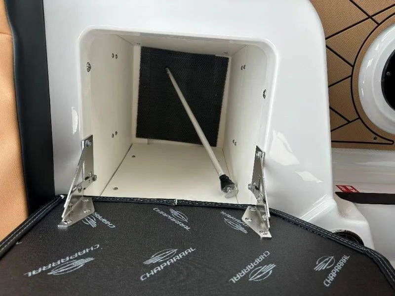 Slide: The Image of Storage compartment in Chaparral SSX 30 boat, model 2026. - 46