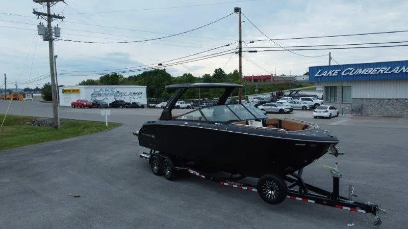 Slide: The Image of 2026 Chaparral SSX 30 boat on trailer at Lake Cumberland. - 49