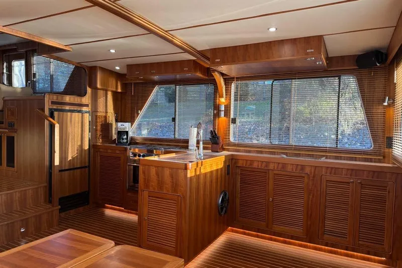 Slide: The Image of Helmsman Trawlers 43E - Galley - 5