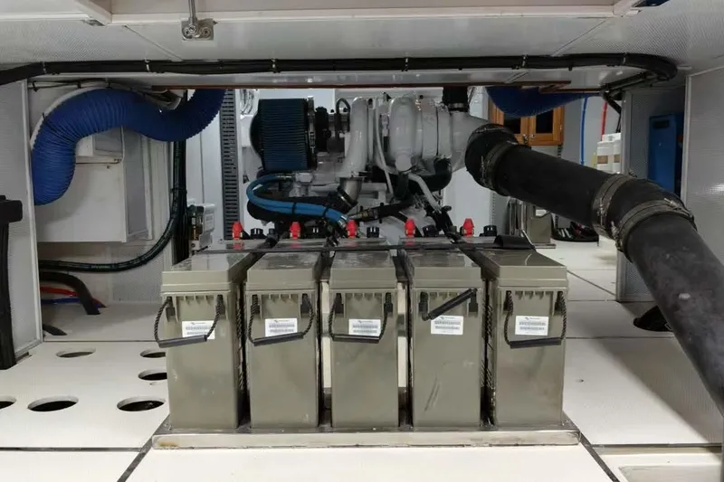 Slide: The Image of Helmsman Trawlers 43E - Battery Bank - 7