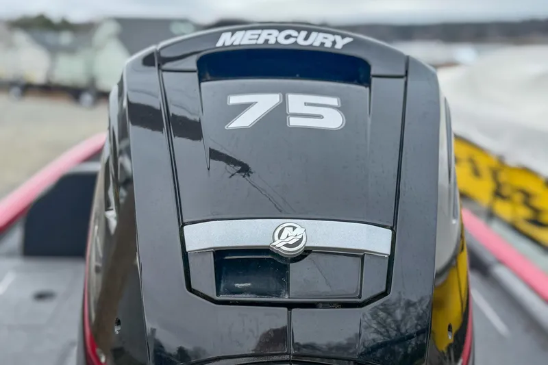 Slide: The Image of 2023 Tracker Pro Team 175 TXW Tournament Edition with Mercury 75 outboard motor. - 11