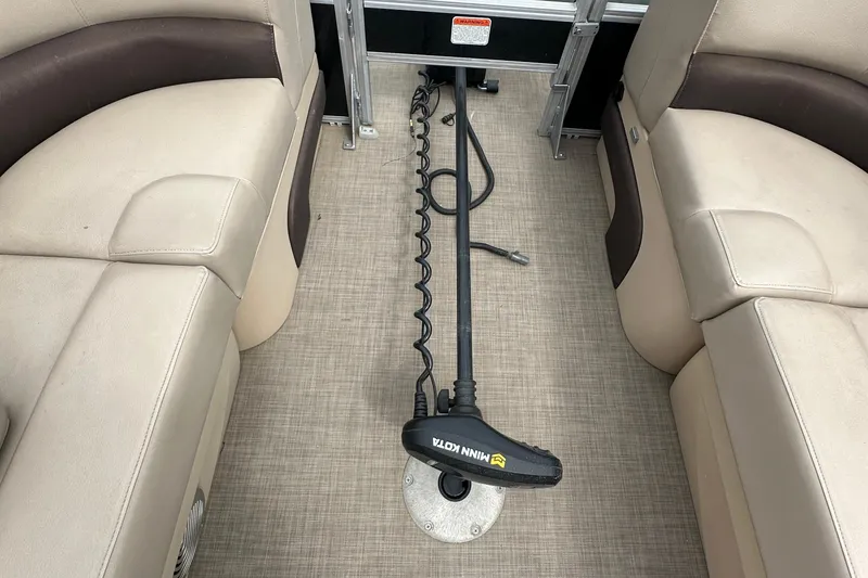 Slide: The Image of Interior of a 2019 SunCatcher SF 22 XP3 boat. - 11