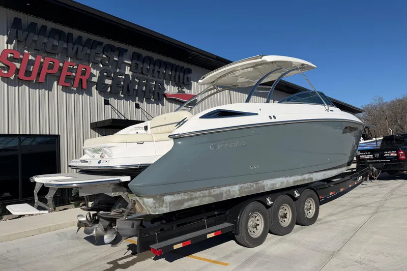Slide: The Image of 2019 Cobalt R35 boat on trailer at Midwest Boating Super Center. - 3
