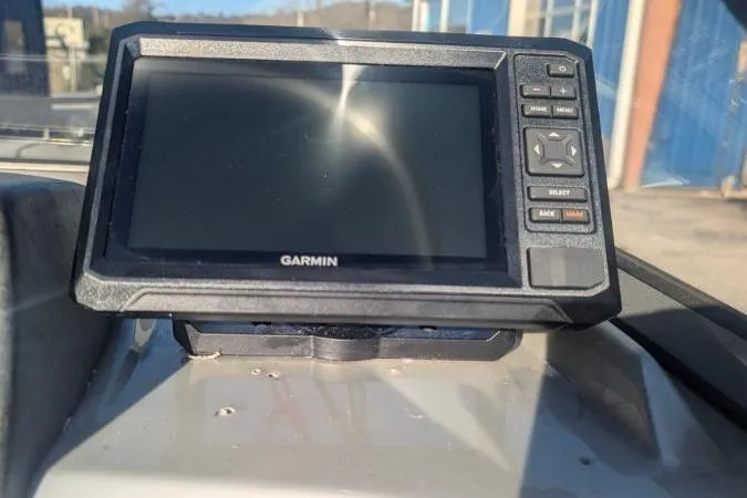 Slide: The Image of Garmin GPS device on 2017 Tracker Pro Guide V-175 Combo boat dashboard. - 3
