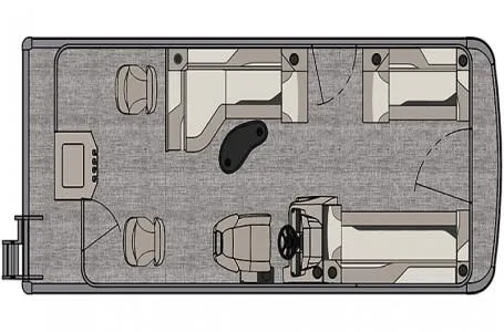 Slide: The Image of Avalon Venture Rear Fish - 21 FT w/ 60HP Mercury! 2026 - 2