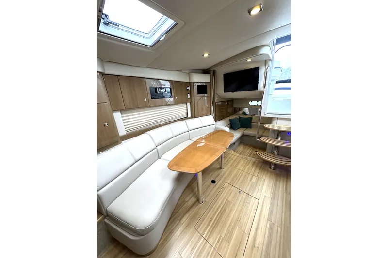 Slide: The Image of Luxurious interior of 2016 Formula 34 Performance Cruiser with elegant seating and modern amenities. - 30