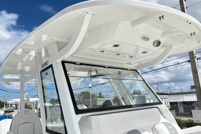 Slide: The Image of 2026 Sea Fox 328 Commander boat with sleek design and modern features. - 37