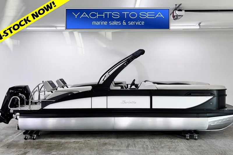 The Image of 2026 Barletta Cabrio 24M pontoon boat at Yachts to Sea dealership. - 3