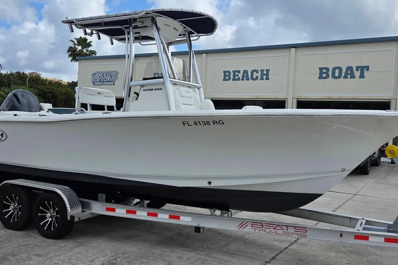 The Image of 2017 Sea Hunt Ultra 225 boat on trailer at Tuppen's South Location. - 0