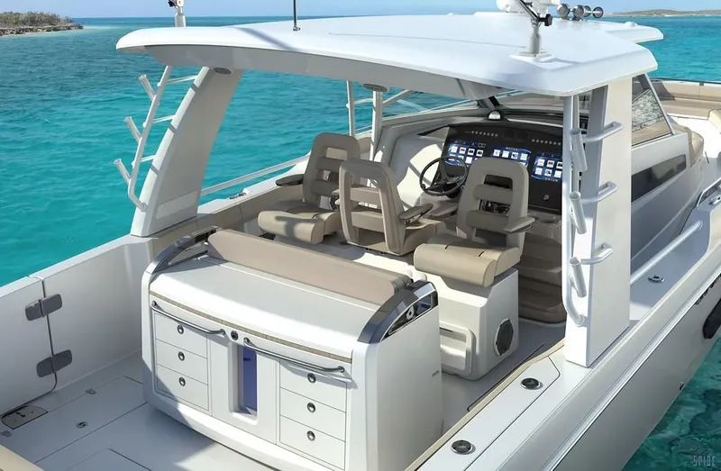 Slide: The Image of 2023-Boston-Whaler-420-Outrage-MarineMax - 63