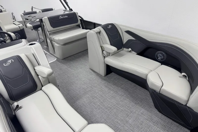Slide: The Image of 2026 Barletta Cabrio 24UE interior with luxurious seating and modern design. - 33
