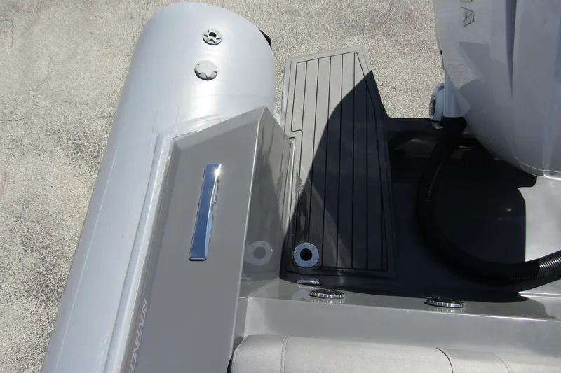 Slide: The Image of 2024 Northstar Orion 8 boat deck with sleek design and modern features. - 29