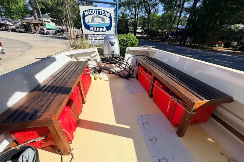 Slide: The Image of Custom Loon 2018 boat interior, with (4) fuel tanks for extended cruising - 31