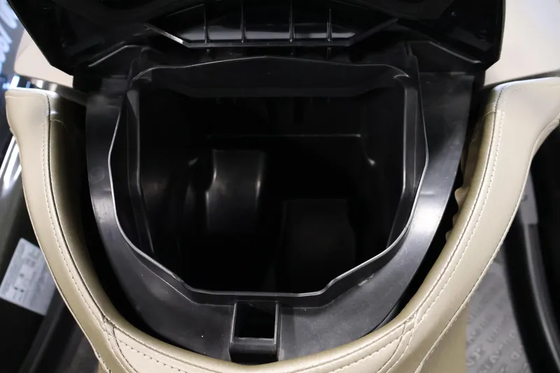 Slide: The Image of 2017 Sea-Doo GTX Limited S 260 storage compartment, open and empty. - 30