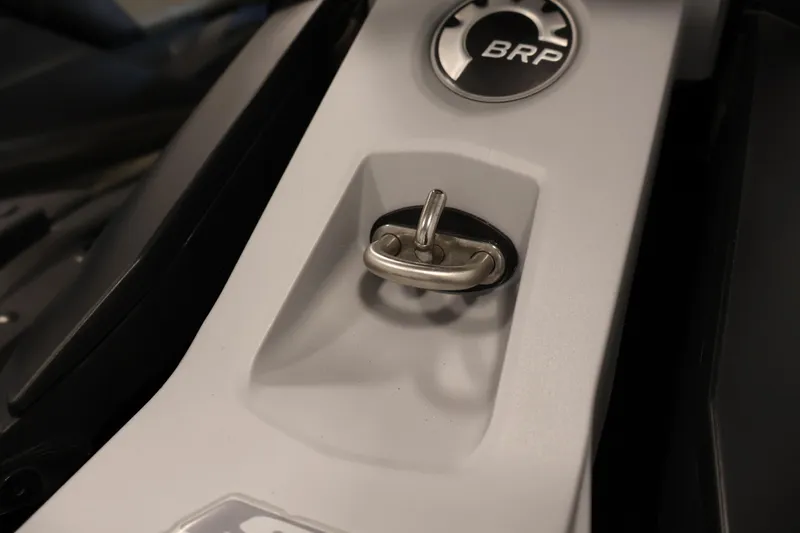 Slide: The Image of 2017 Sea-Doo GTX Limited S 260 ignition key slot with BRP logo. - 33