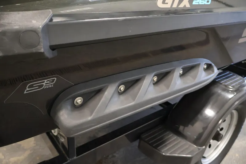 Slide: The Image of 2017 Sea-Doo GTX Limited S 260 with S3 hull design, close-up view. - 35