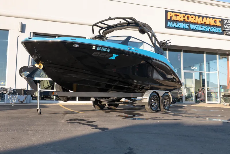 The Image of 2023 Yamaha Boats 222XD displayed at Performance Marine Watersports dealership. - 0