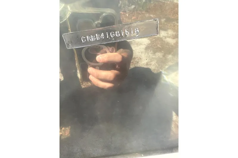 Slide: The Image of 2016 Crevalle 26 Bay boat speakers and canopy, surrounded by trees. - 12