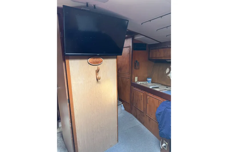 Slide: The Image of Tiffany 46 Main Berth Looking Aft - 21