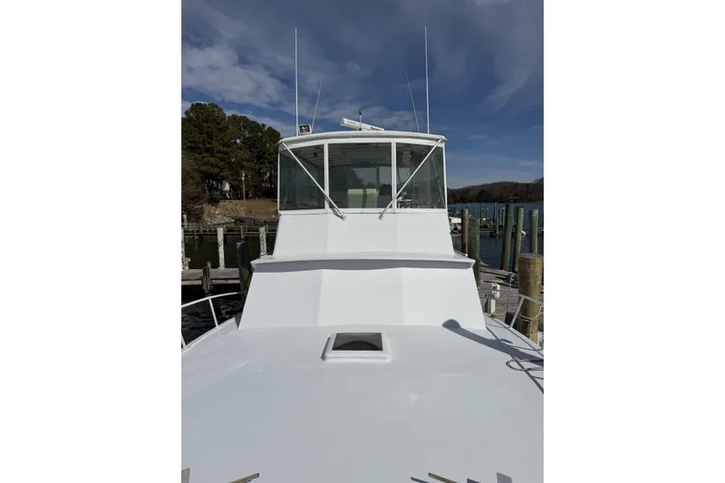 Slide: The Image of Tiffany 46 Front of Cabin - 7