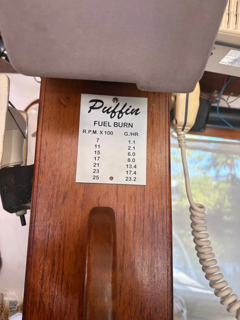 Slide: The Image of Wilbur 38 Flybridge 1983 - 10