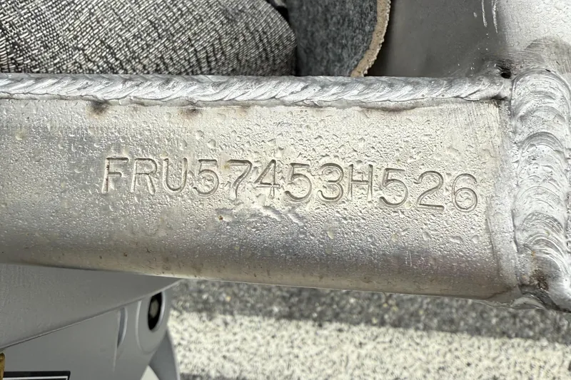 Slide: The Image of Hull identification number on a 2026 Berkshire 22RFX CTS boat. - 19