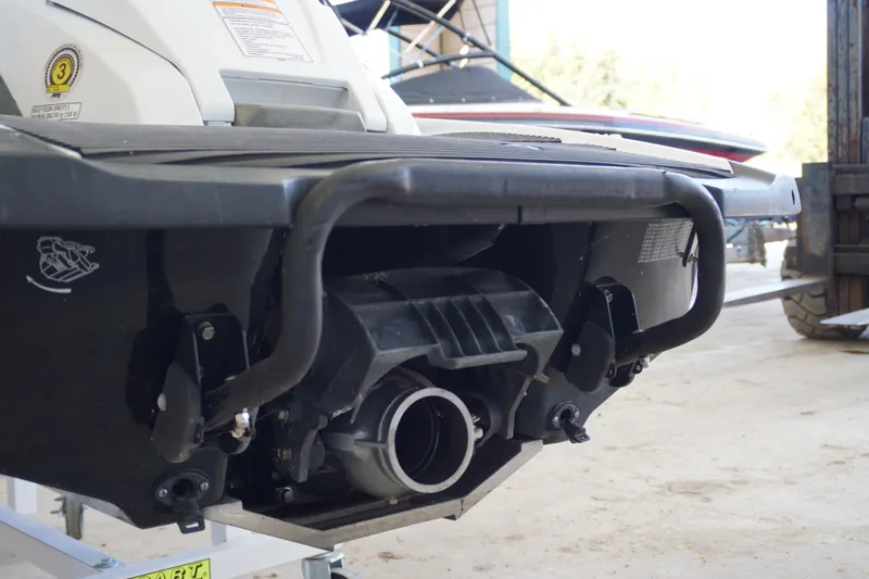 Slide: The Image of 2014 Yamaha WaveRunner FX SHO rear view, showcasing jet propulsion system. - 3