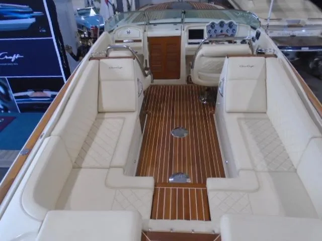 Slide: The Image of Interior of a 2017 Chris-Craft Corsair 32 with luxurious features. - 6