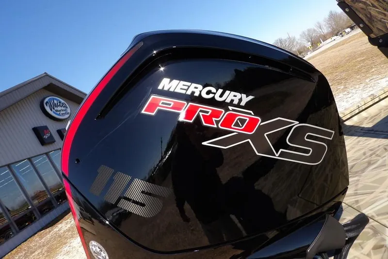 Slide: The Image of 2026 Crestliner XFC 189 with Mercury Pro XS 115 engine at White's Marine Center. - 33